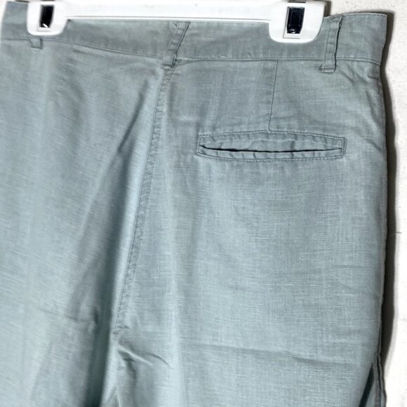 Vintage Lady Footlocker Sage Green High Waist Mom Shorts S - Picture 8 of 10